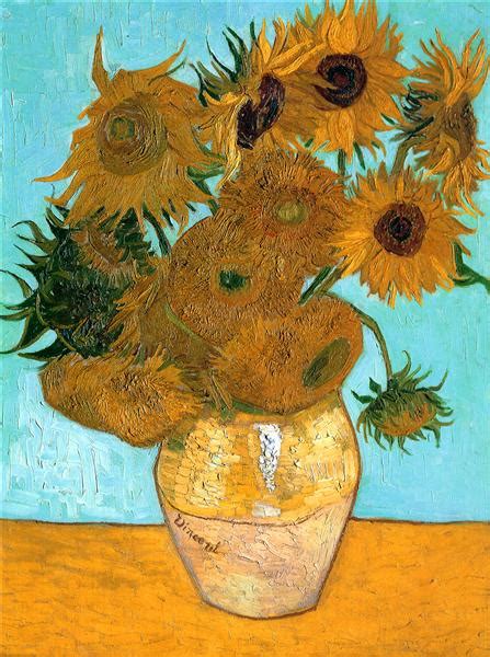 Still Life Vase With Twelve Sunflowers C C Vincent Van