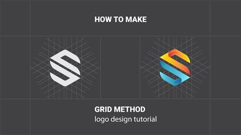 How To Design Modern Logo Using Grid Adobe Illustrator Tutorial