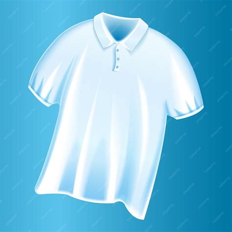 Premium Vector | White tshirt icon realistic illustration of white ...