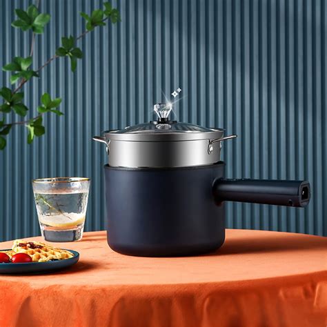 Clearance Jinlan Electric Hot Pot With Steamer Multi Purpose Pot L Non Stick Pan Adjustable