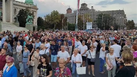 Srbija Protiv Nasilja Novi Protest Opozicije U Beogradu Poruke Za