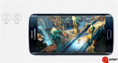 Купить смартфон Samsung Galaxy S6 Edge SM-G925F 32GB Ослепительная ...