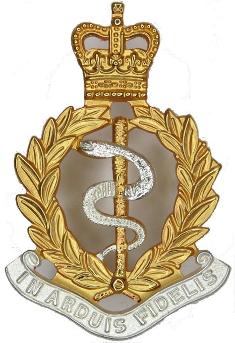 Royal Army Medical Corps Officers Cap Badge