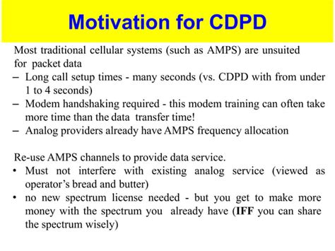 Cdpd PPT