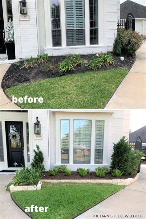 Landscaping Front Yard Makeover Before After Pictures Artofit