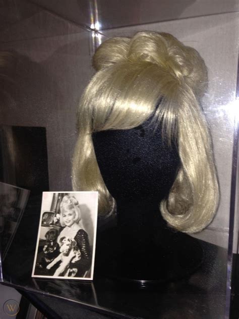 Vintage Jayne Mansfield Owned And Worn Wig Authentic 1960s Estate