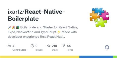 GitHub Ixartz React Native Boilerplate Boilerplate And Starter