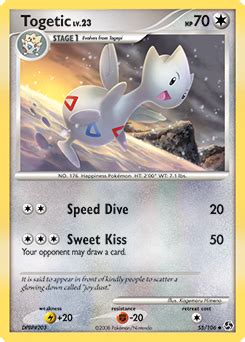 Togetic Diamond Pearlgreat Encounters Tcg Card Database