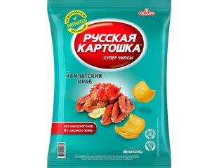 Русская картошка - Русская картошка со вкусом камчатского краба 200г