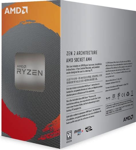 AMD Ryzen 5 3600, 6C/12T, 3.60-4.20GHz, boxed mit AMD Wraith Stealth ...