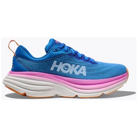 Hoka Womens Bondi 8 Max Cushion Running Shoe Wide Width Coastal