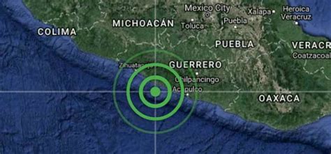 Reportan Sismo De 42 En Ometepec Guerrero Voces Del Periodista Diario