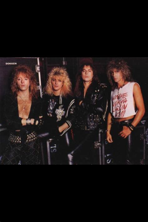 Dokken Band Don Dokken Judas Priest Iron Maiden 80s Bands Rock