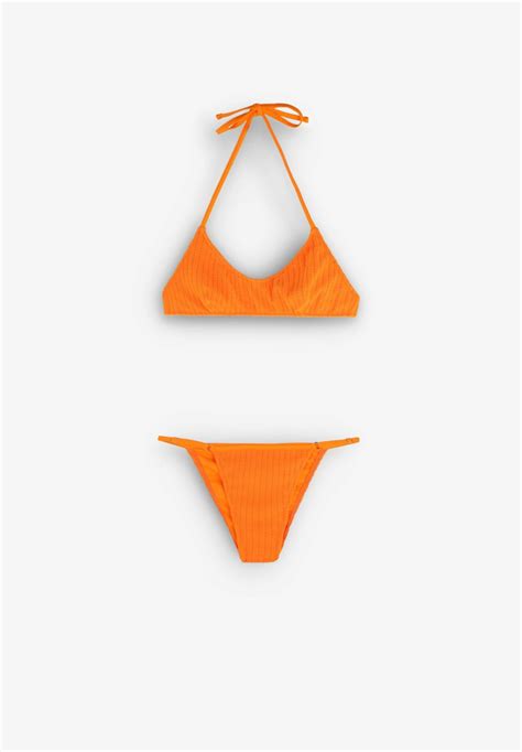 Mujer Scalpers Bañadores Y Bikinis Bikini Canalé Orange Patbart Lett