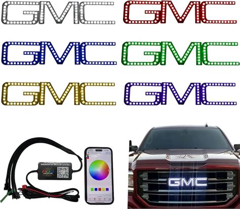 2019 2022 Sierra Illuminated Black Gmc Emblem Kit 53 Off