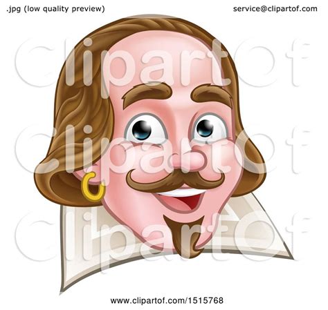 William Shakespeares Clip Art Library