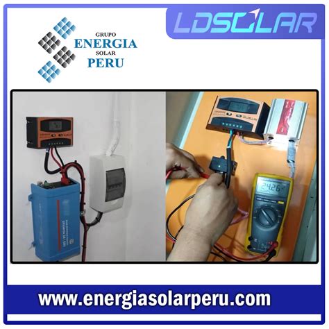 REGULADOR LD SOLAR 30Ah 12 24V Paneles Solares Perú