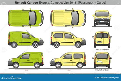 Renault Kangoo Express Compact Swb Cargo And Passenger Van 2013