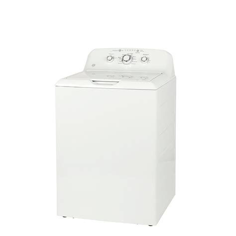 GE® 4.0 cu. ft. Capacity Washer with Stainless Steel Basket and Water Level Control ...