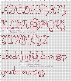 Vari Alfabeti A Punto Croce Cross Stitch Fonts Cross Stitch Alphabet