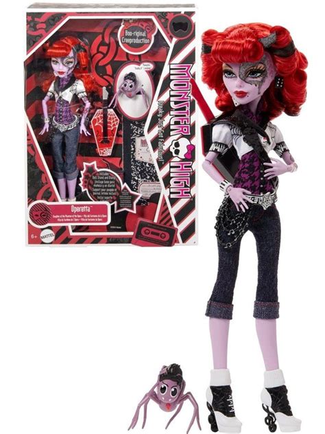 Кукла Mattel Monster High - Коллекционная кукла Оперетта с аксессуарами ...