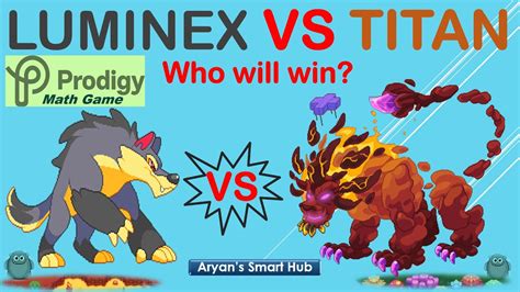 Luminex Ultra Fast Pet Battling Against The Titan In Prodigy Youtube