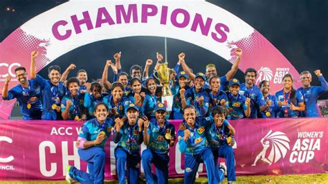 ACC Women S Asia Cup 2024 Sri Lanka Wins Maiden Title Star Of Mysore