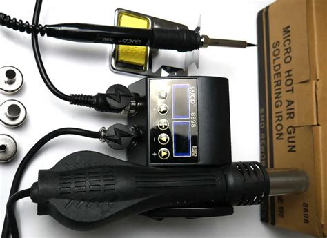Паяльная станция JCD 8898 750W 2 в 1 паяльник + термофен (ID#1847205182 ...
