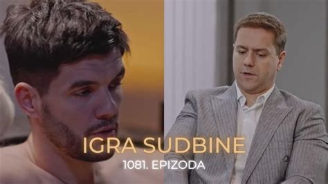 Igra sudbine 1081 epizoda Luka dobija ček od milion evra Aleksa je