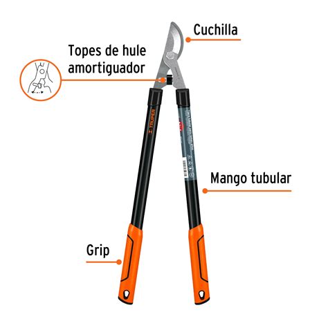 Ficha Tecnica Tijera Para Ramas 68 Cm Classic Mangos Tubulares Truper