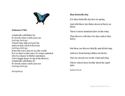 Butterfly Poems