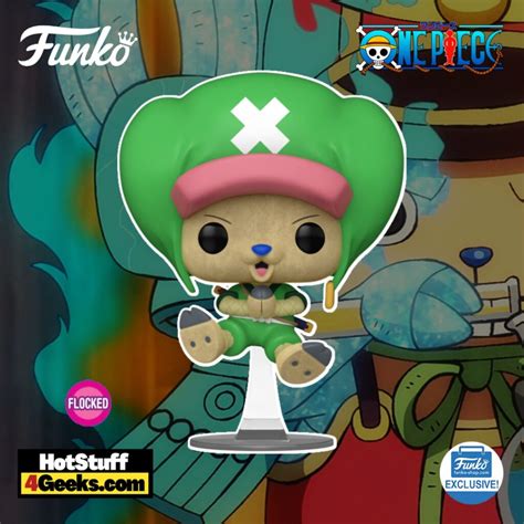 2023 NEW One Piece Chopperemon Wano Flocked Funko Pop