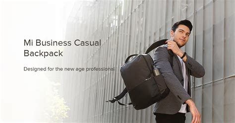 Mi Business Casual Backpack - Backpacks - Mi India
