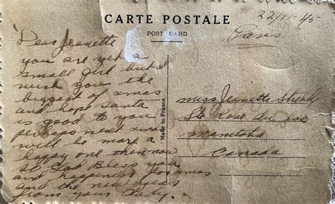 Archives & Artifacts — Dear Canada - Letters from the Second World War