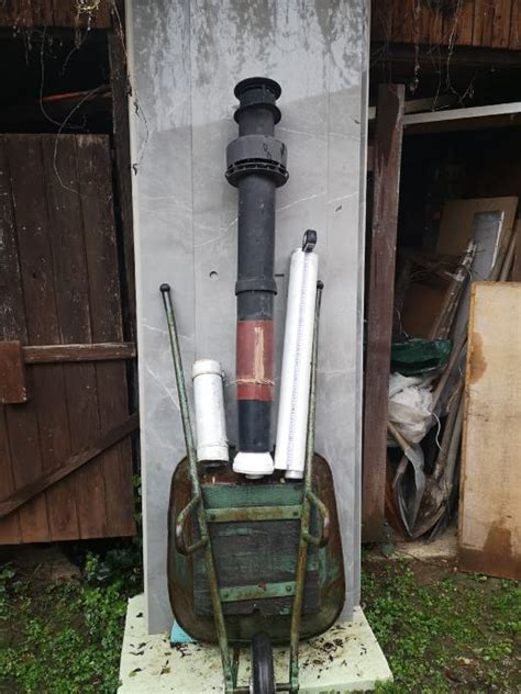 Dimnik za plinsko peč, koaksialni