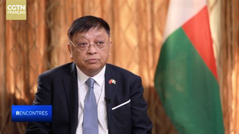 Interview Exclusive De L Ambassadeur De Madagascar En Chine Cgtn