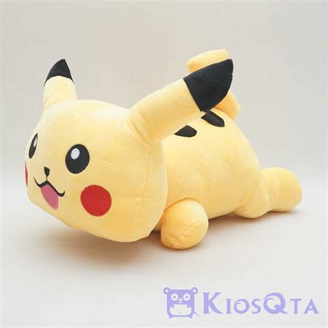 Jual Boneka Pikachu Lying Pokemon Go Kuning Large JUL Jakmall