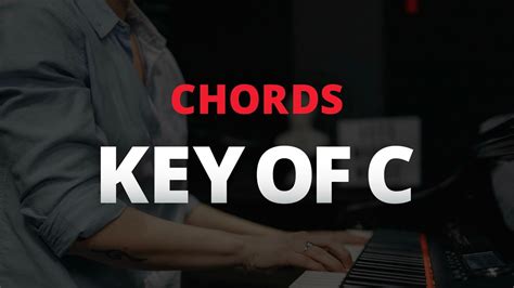 Chords in the Key of C | Pianote