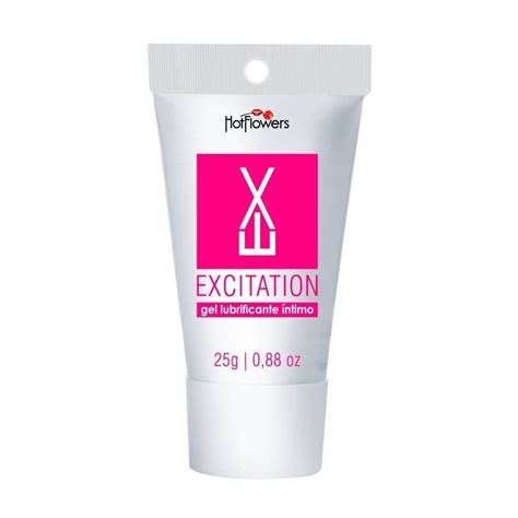 Gel Lubricante Íntimo Excitation 25gr Hot Flowers Pasarela Sex Shop