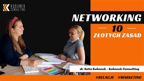 NETWORKING 10 złotych zasad YouTube