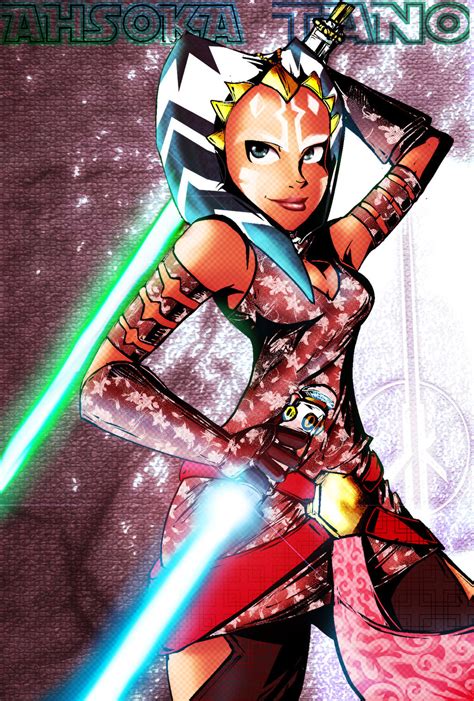 Ahsoka Tano S3 Colored By Sofa King Awesome On Deviantart