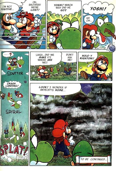 Super Luigi Bros Super Mario Bros Adventure Comics Issue 8 Super Mario Bros Super Mario