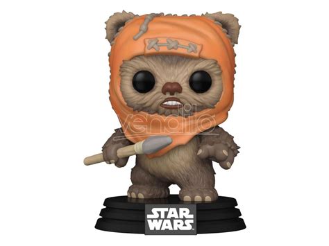 Star Wars Return Of The Jedi 40th Anniversary Pop Vinile Figura Wicket