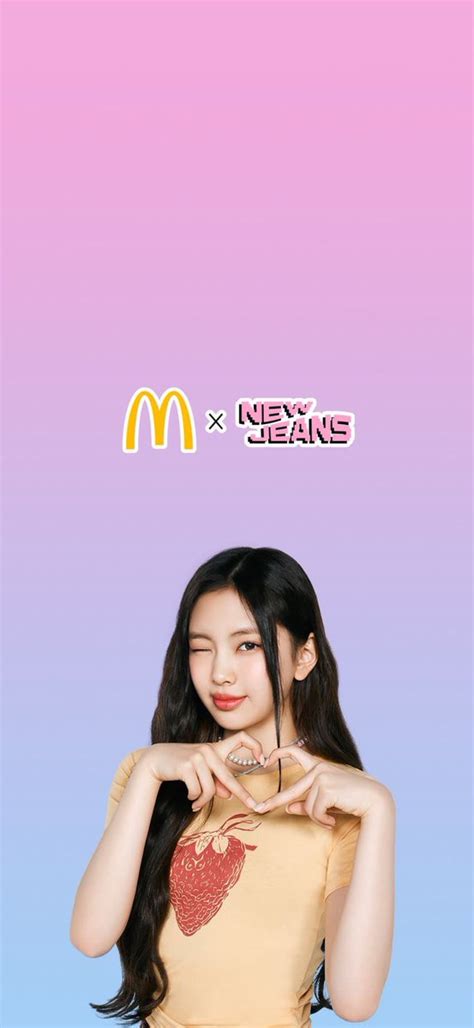 Newjeans Usa On Twitter Newjeans Hyein X Mcdonald S App Update