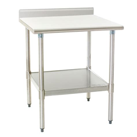 Eagle Group T2436B BS 24 X 36 Stainless Steel Work Table With