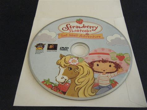 Strawberry Shortcake Get Well Adventure Dvd 2003 Disc Only