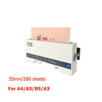 V Mm Small Electric Hot Melt Glue Binder Book Binding Machine F A