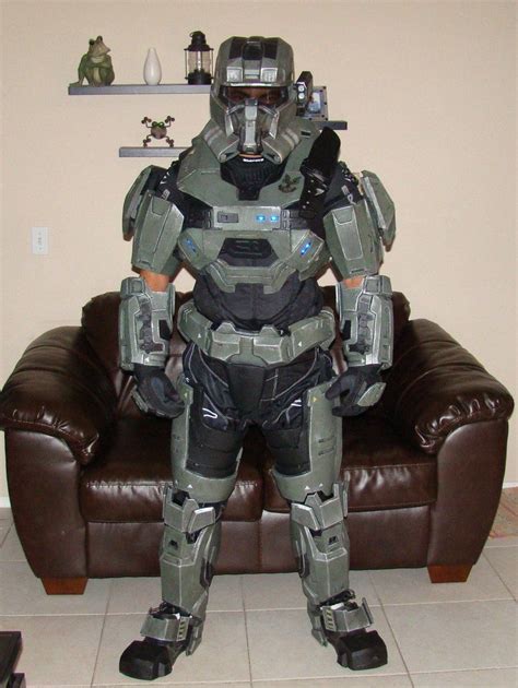 Halo Reach Foam Armor Test Fitting Halo Armor Foam Armor Cosplay Armor