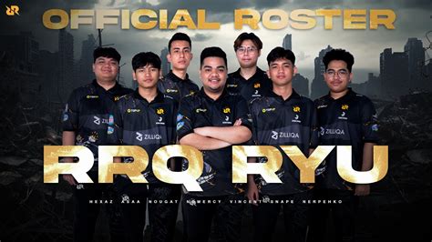 Kembali Pakai Nama Ryu Ini Roster Rrq Untuk Pmsl Sea Spring