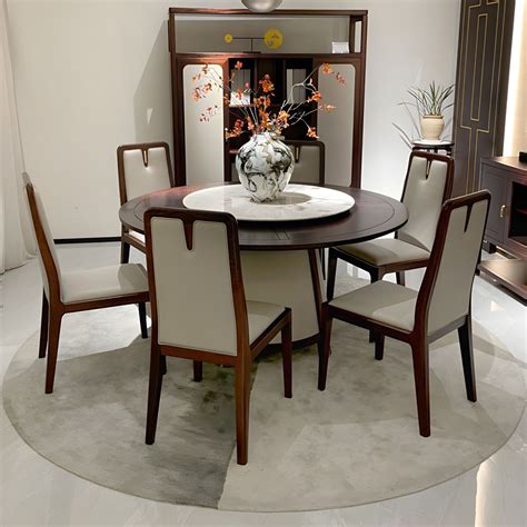 Modern DiningTable Set 1/7 Pieces with Wood Base Kitchen Furniture Set ...